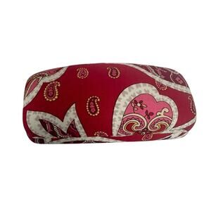 Vera Bradley Rosy Posies Hard Clamshell Eyeglass Sunglass Reading Glasses Case